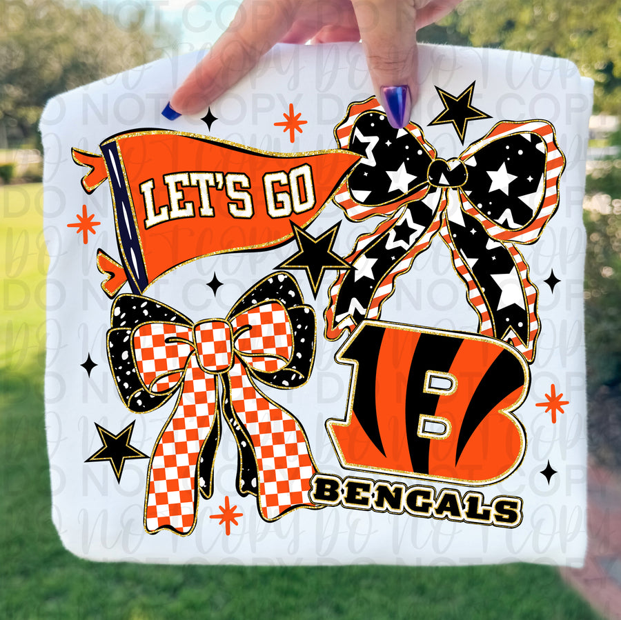 Coquette Football Team Graphic Tee | Game Day Bow Football Shirt | Trendy Football Fan Tee