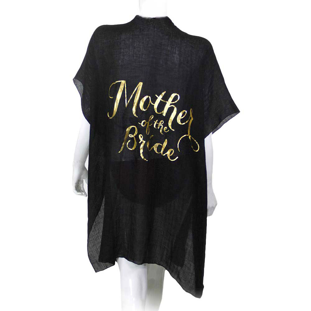 Mother of Bride Cover Up Kimono Poncho