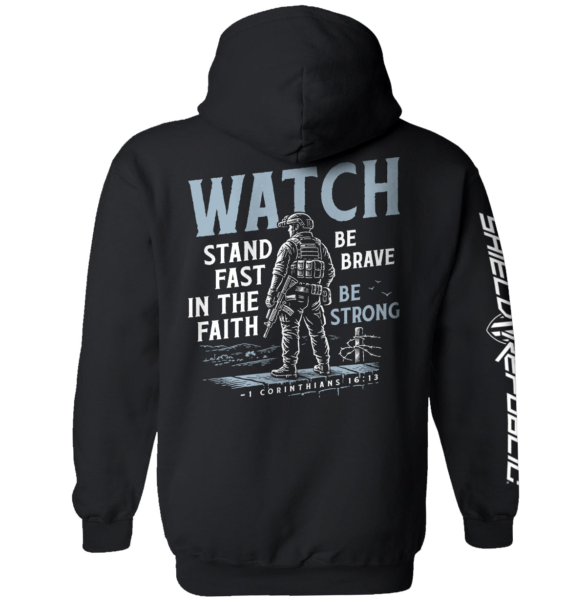 Watch Stand Fast in the Faith (Back Print) - Pretty Petty Co