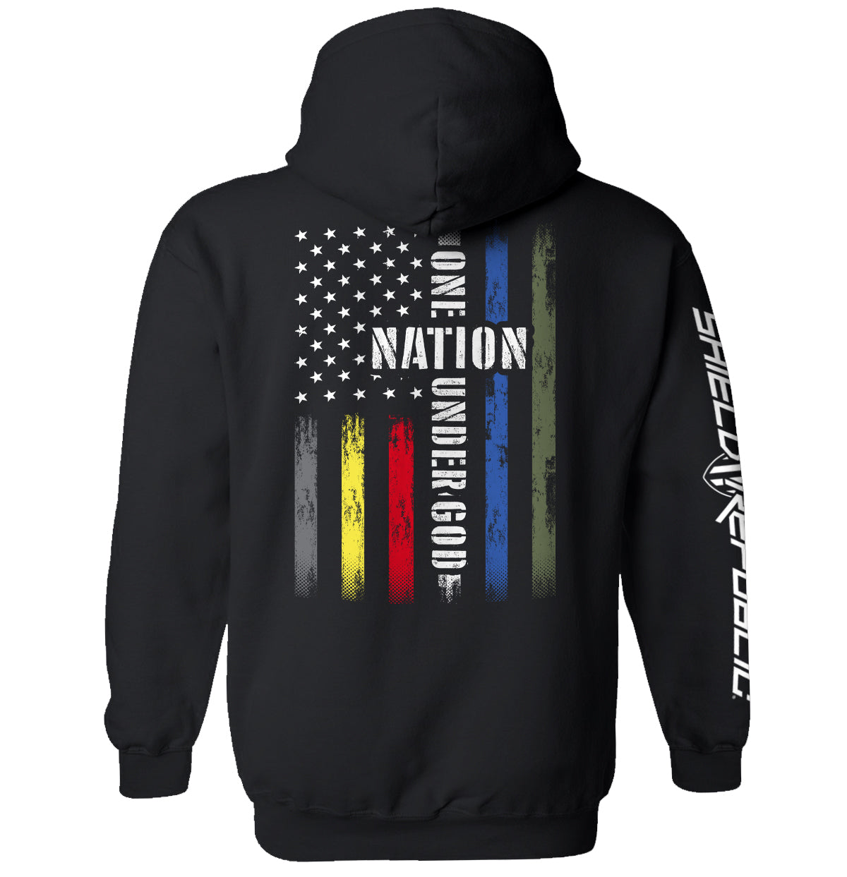 One Nation Under God First Responder Flag - Pretty Petty Co