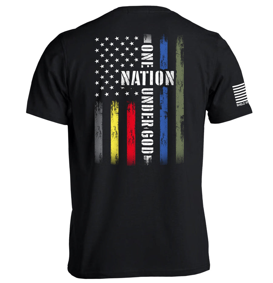 One Nation Under God First Responder Flag - Pretty Petty Co