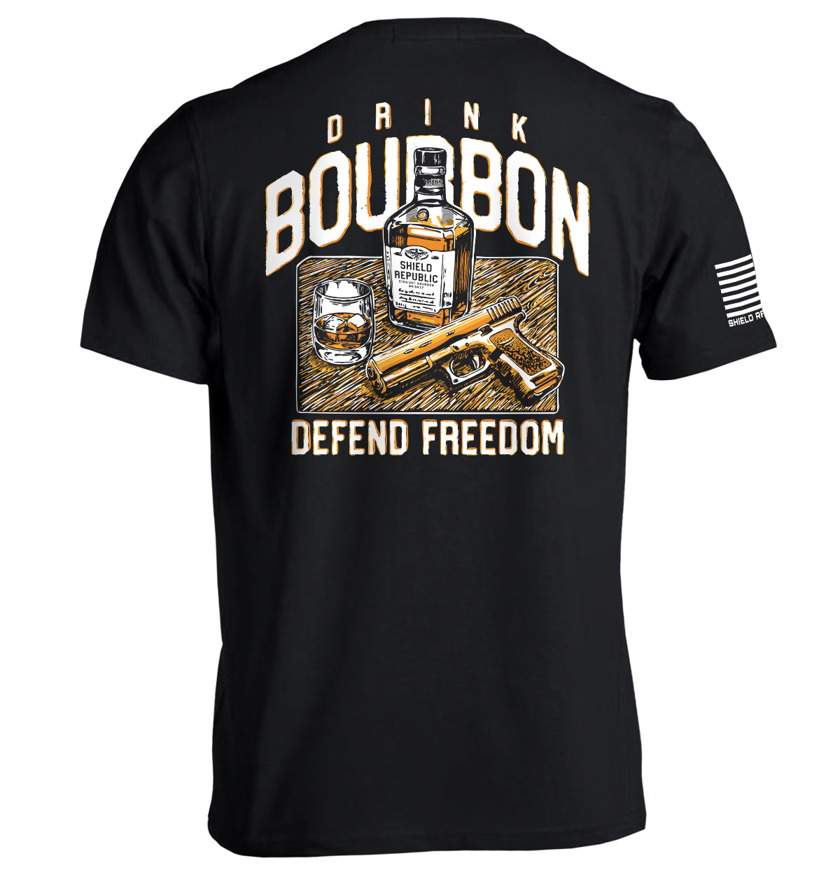 Drink Bourbon Defend Freedom - Pretty Petty Co