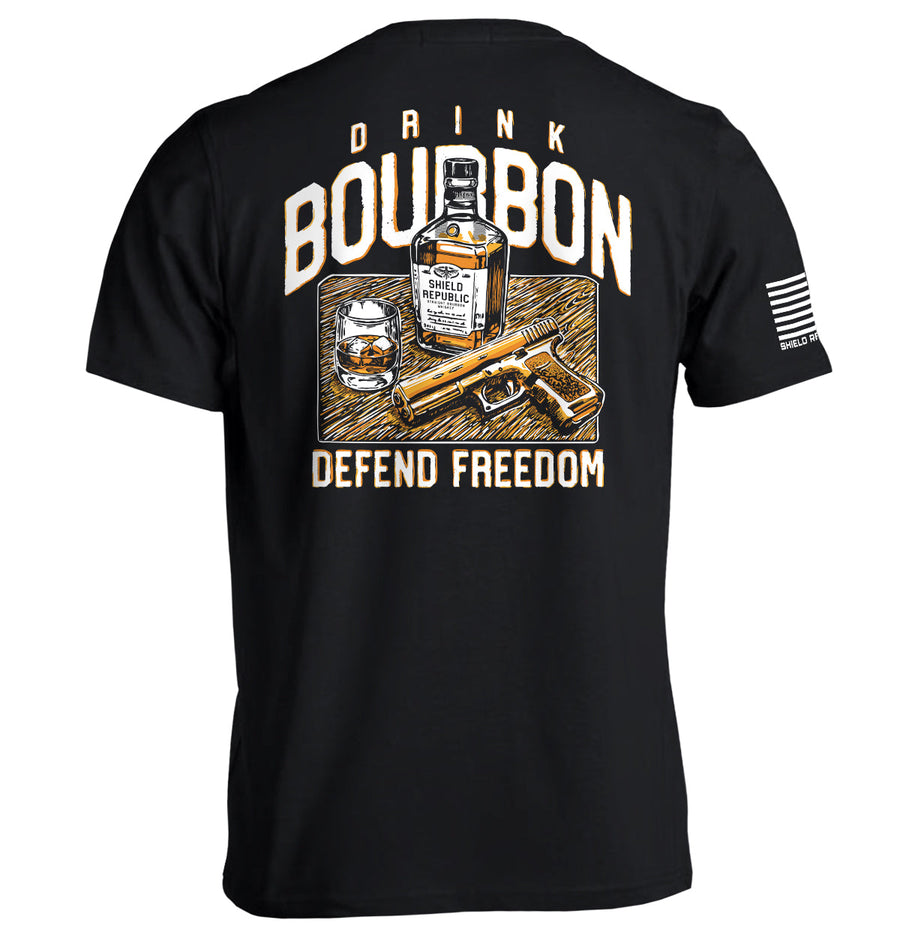 Drink Bourbon Defend Freedom - Pretty Petty Co