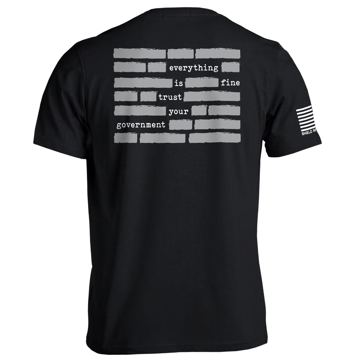 Trust The Government Redacted - Pretty Petty Co