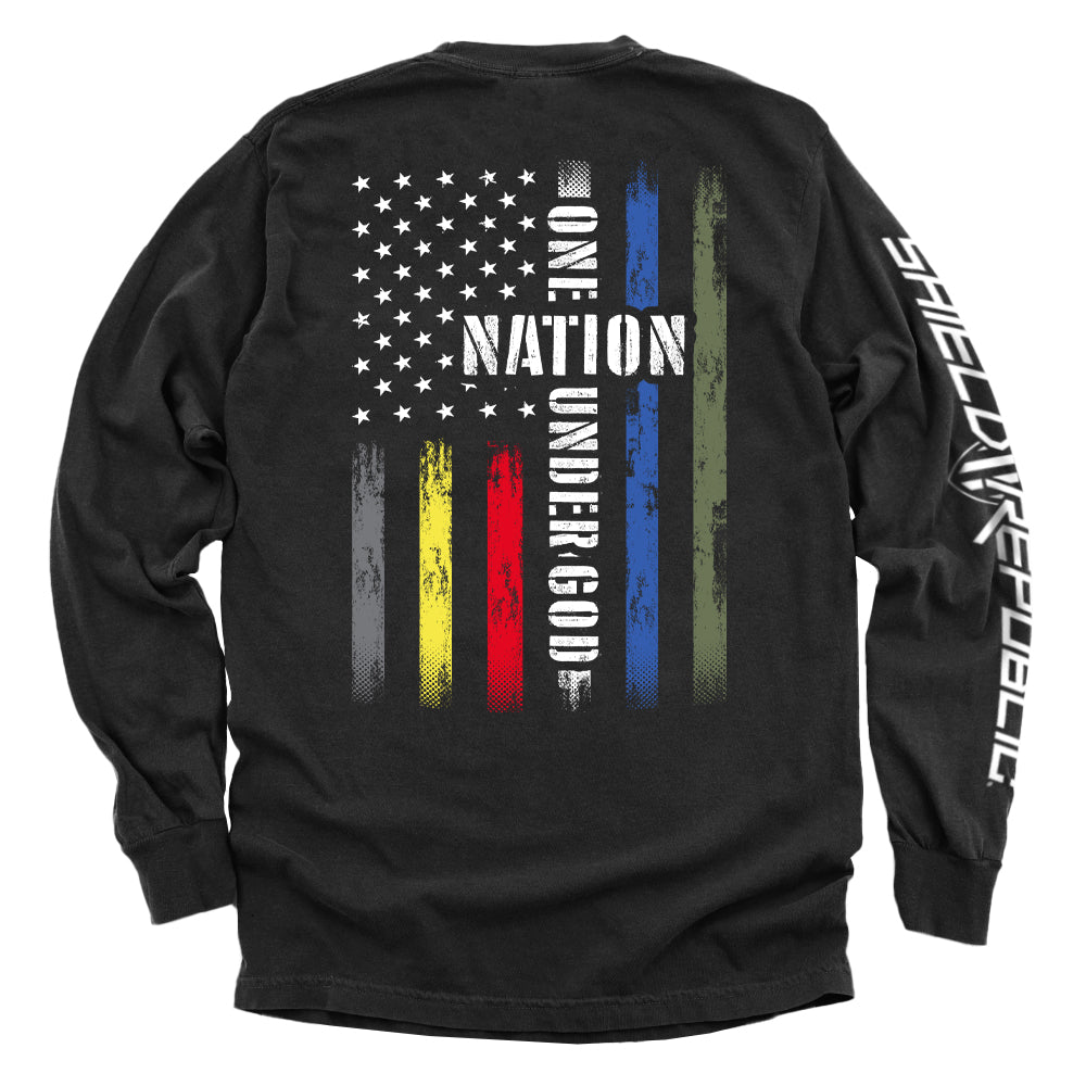 One Nation Under God First Responder Flag - Pretty Petty Co