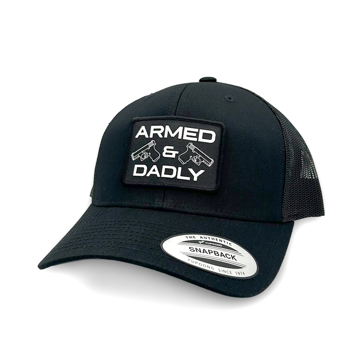 Armed & Dadly (Woven Patch) - Pretty Petty Co