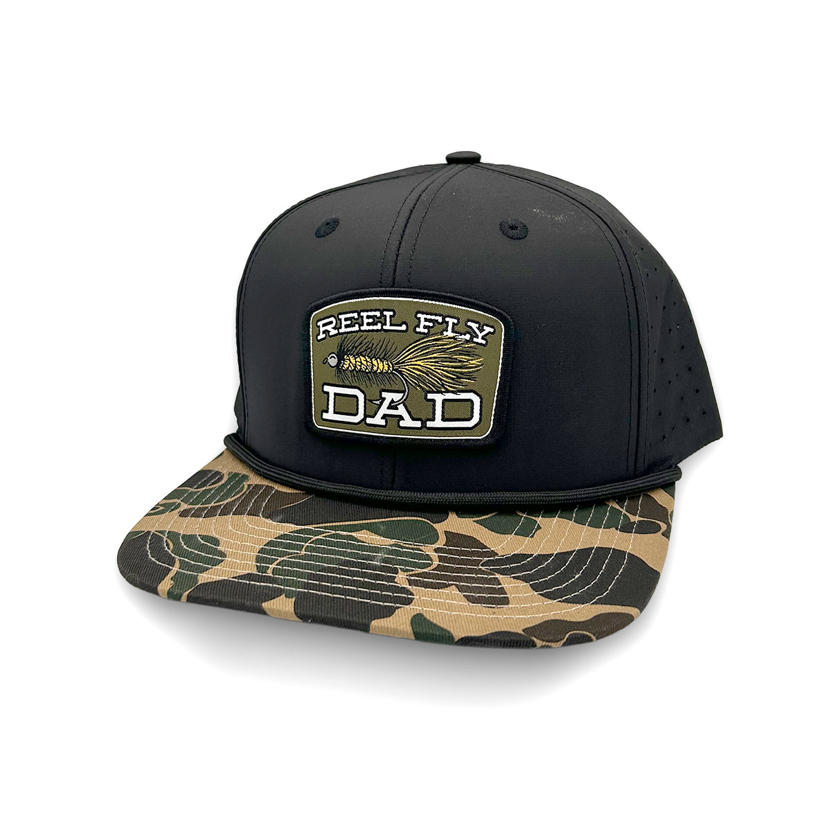 Reel Fly Dad (Woven Patch) - Pretty Petty Co