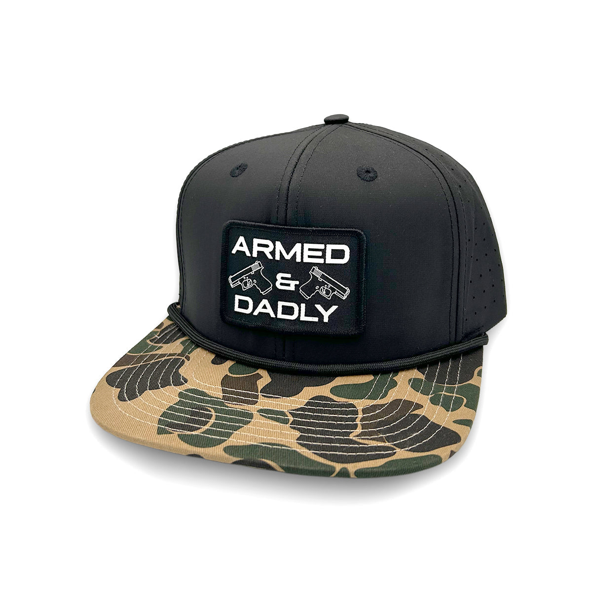 Armed & Dadly (Woven Patch) - Pretty Petty Co