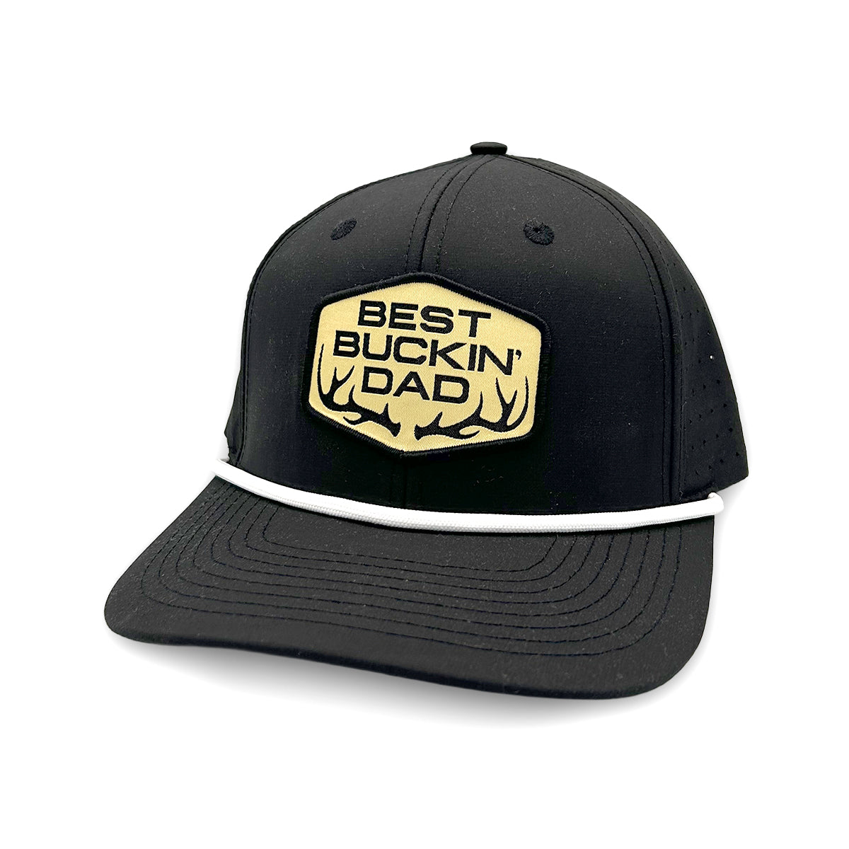 Best Buckin' Dad (Woven Patch) - Pretty Petty Co
