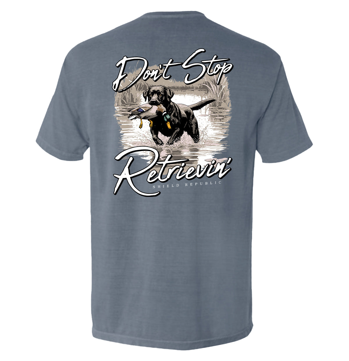 Don't Stop Retrievin' Black Lab - Pretty Petty Co