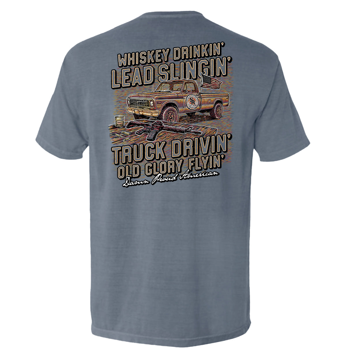 Damn Proud American - Pretty Petty Co