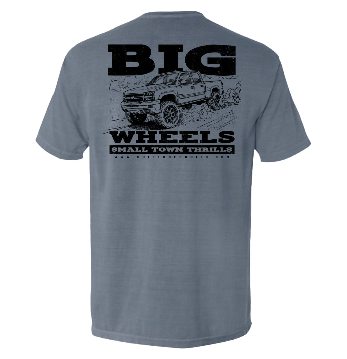 Big Wheels Small Town Thrills - Pretty Petty Co