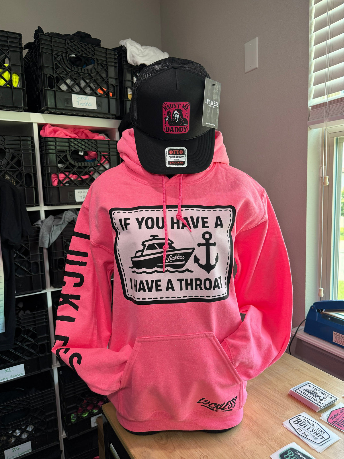 Boat Throat Hoodie - Pretty Petty Co