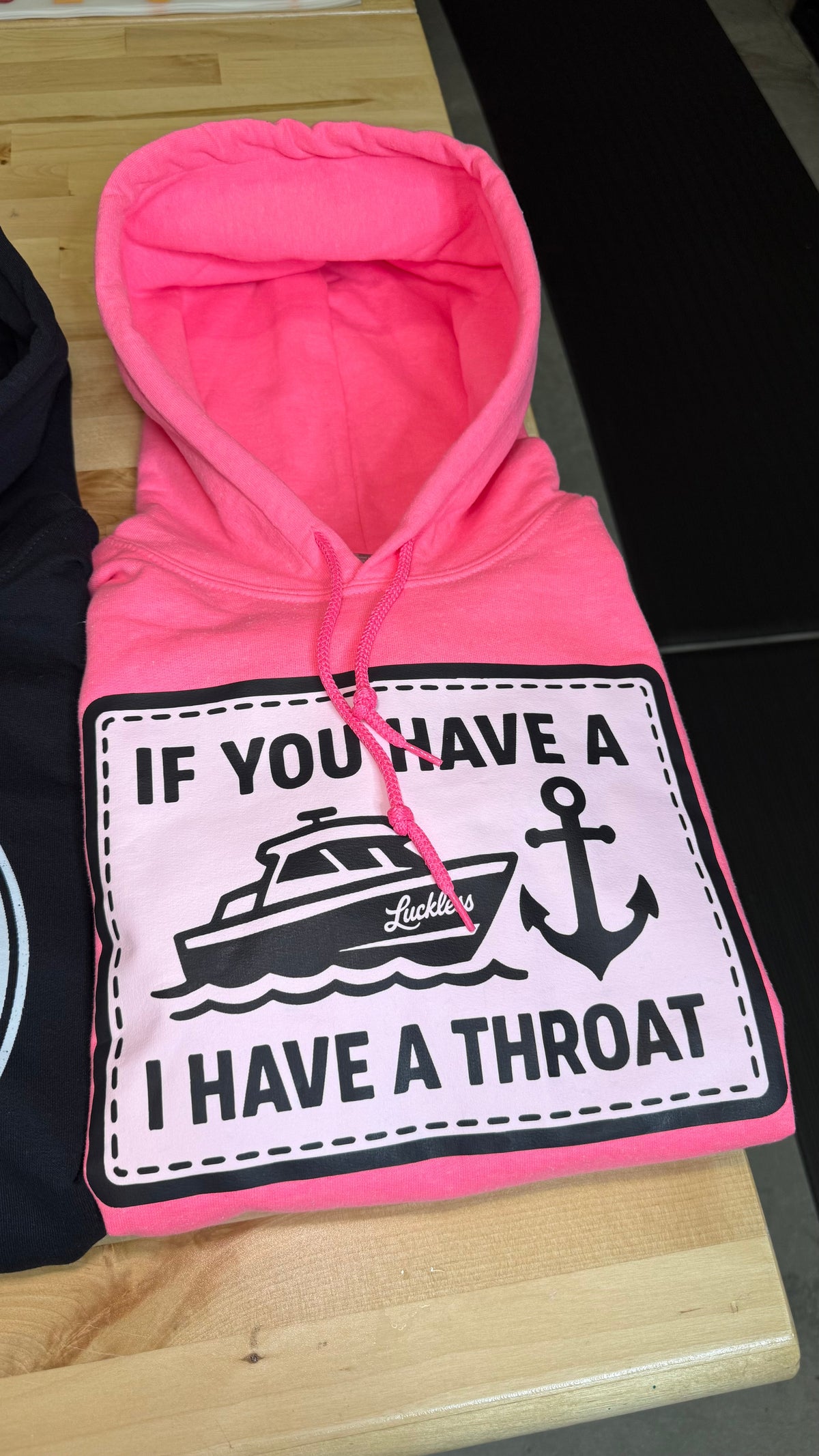 Boat Throat Hoodie - Pretty Petty Co