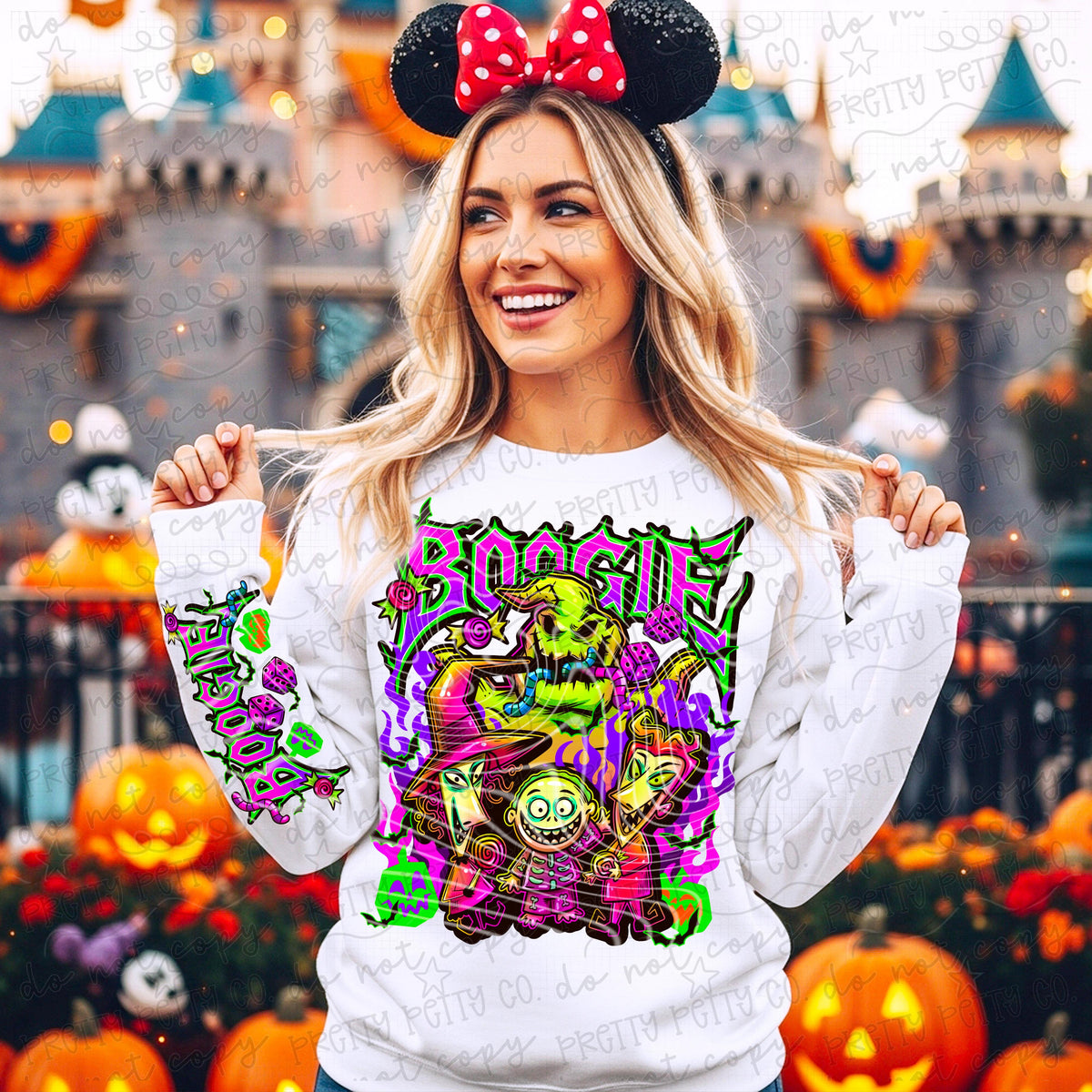 Boogie Spooky Graphic Tee | Creepy Cute Horror Shirt | Retro Gothic Apparel - Pretty Petty Co