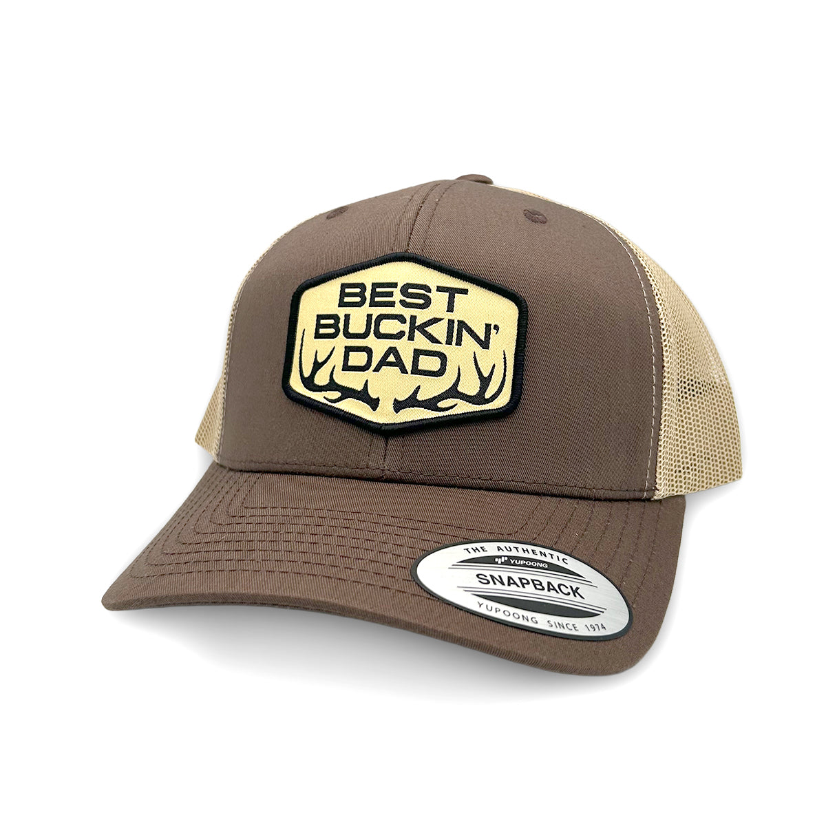 Best Buckin' Dad (Woven Patch) - Pretty Petty Co