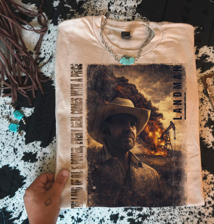 Landman Graphic Tee | Fan Inspired Shirt | Trendy Boutique Statement T-Shirt - Pretty Petty Co