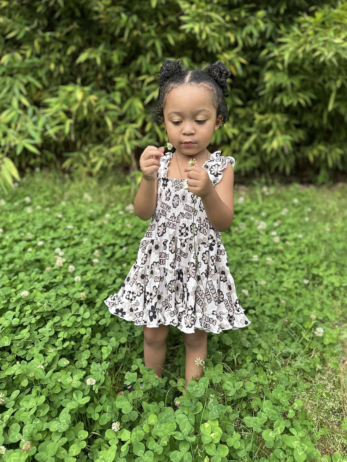 4T Daddy's Girl Ribbed Bamboo Dress