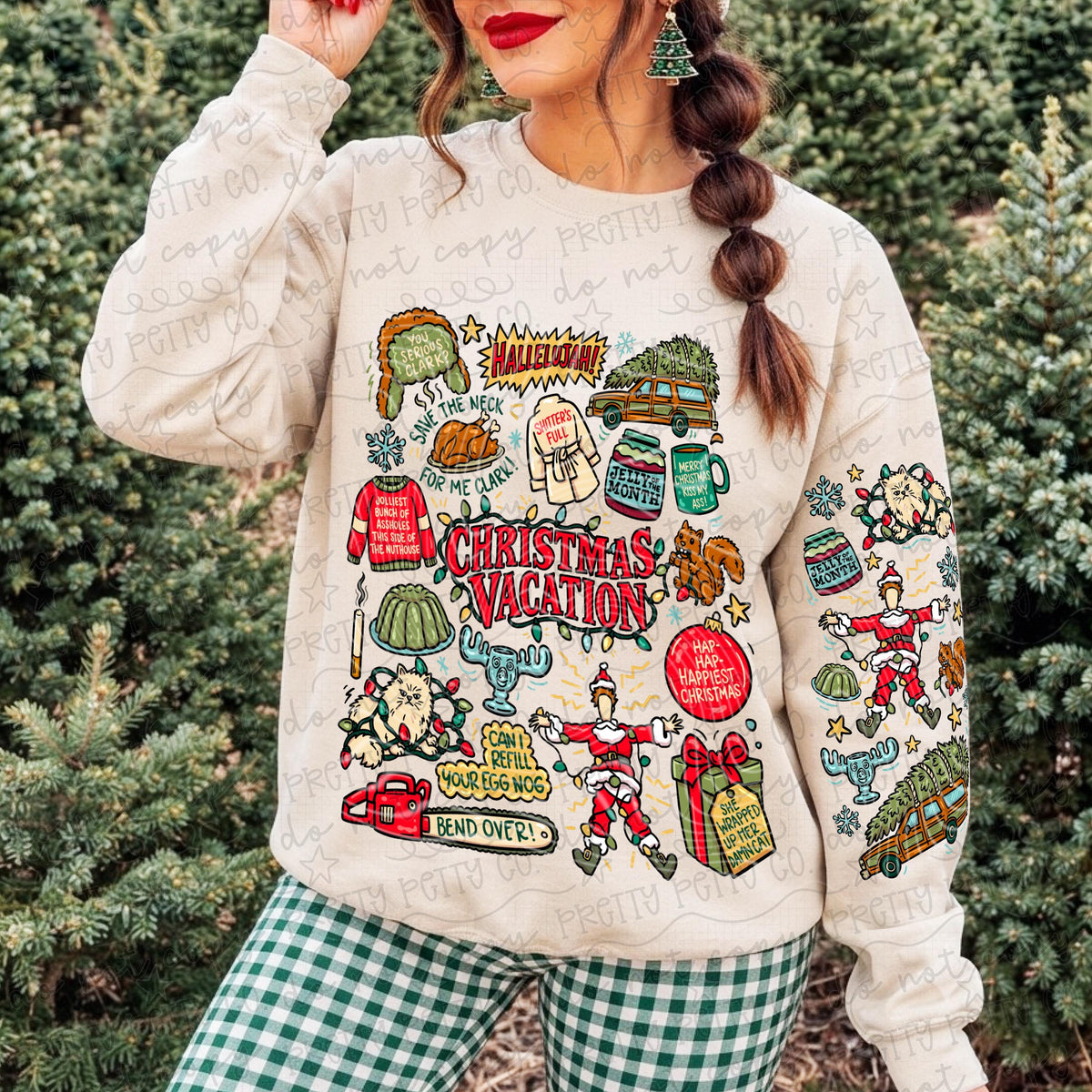 Retro Family Christmas Vacation Graphic Tee | Funny Holiday Movie Shirt