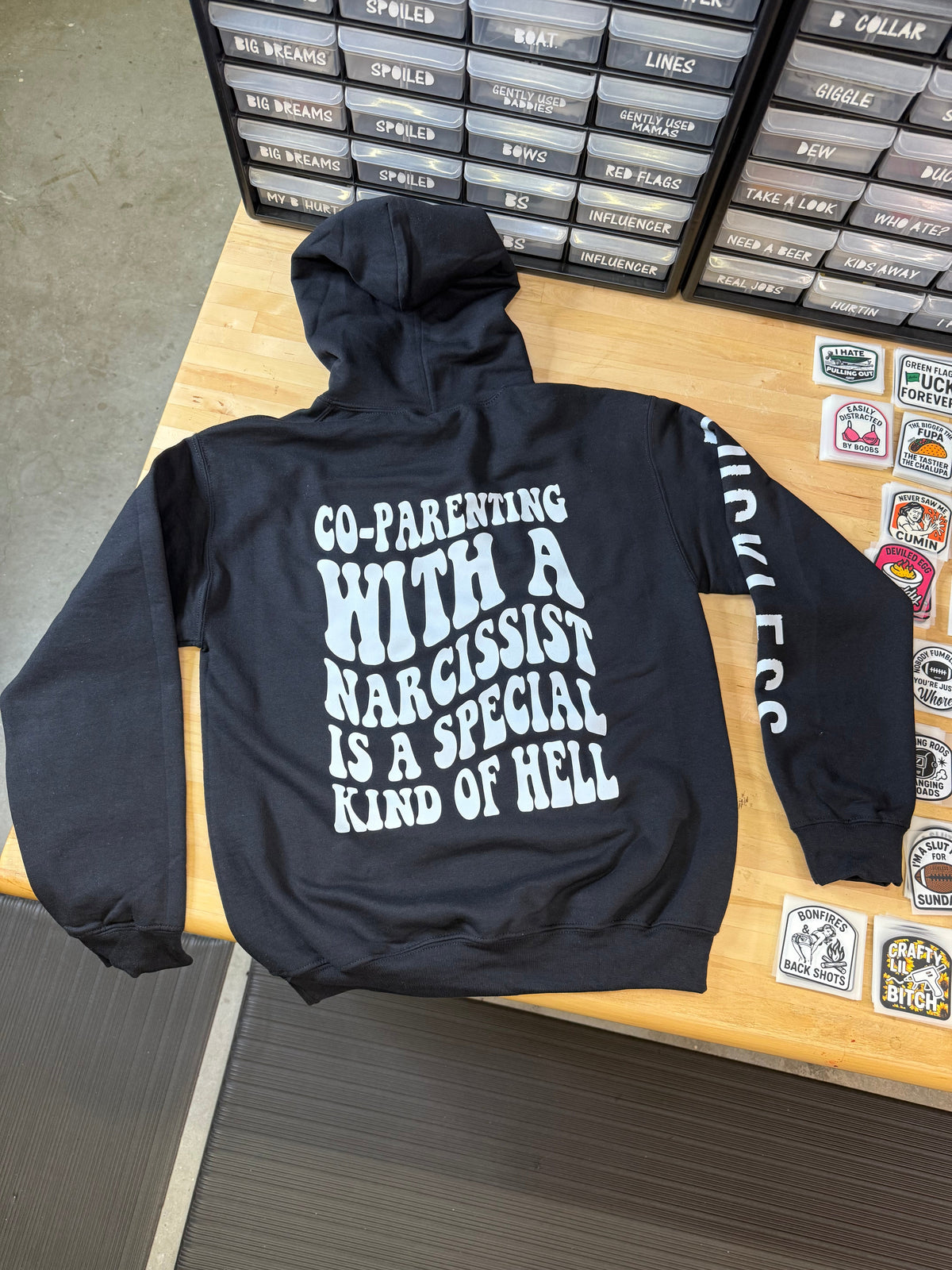 Co-Parenting With A Narcissist Hoodie - Pretty Petty Co