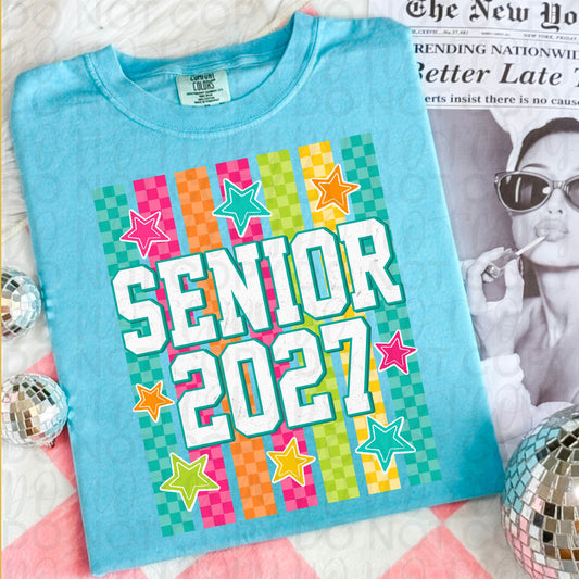 Senior 2027 Shirt | Class of 2027 Senior Graphic Tee ⭐