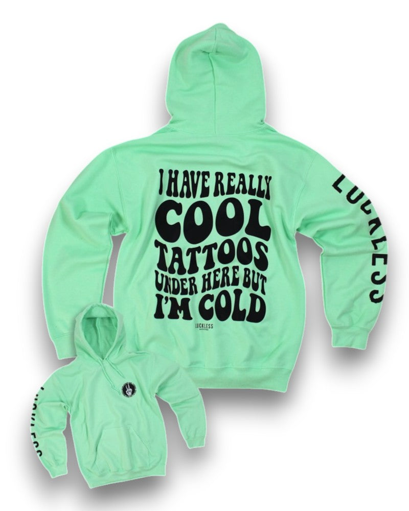 Cool Tattoos Hoodie - Pretty Petty Co