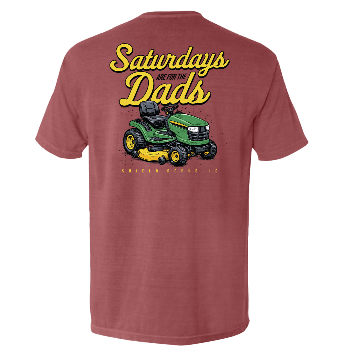 Saturdays Are For The Dads Mower - Pretty Petty Co
