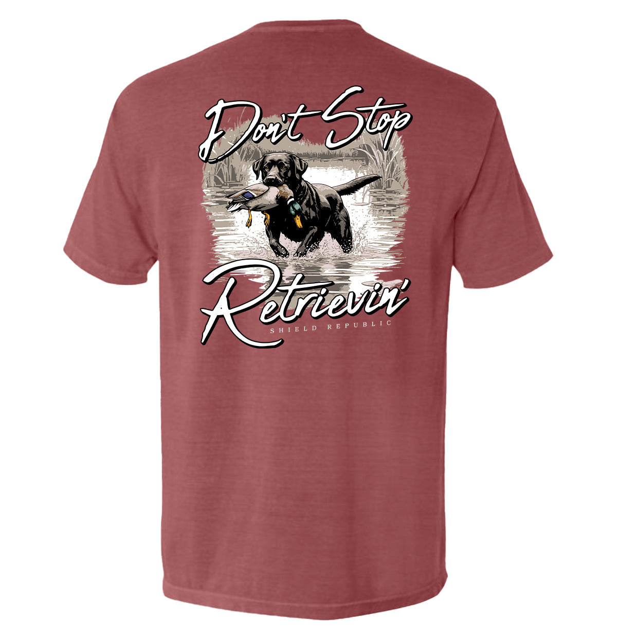Don't Stop Retrievin' Black Lab - Pretty Petty Co