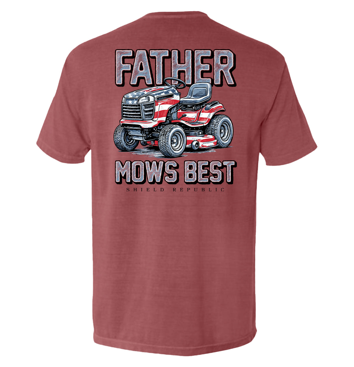 Father Mows Best Stars and Stripes - Pretty Petty Co