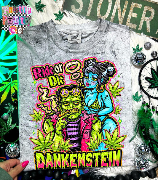 Dankenstein Funny 420 Shirt | Semi-Exclusive Stoner Weed Graphic Tee | Cannabis Lover