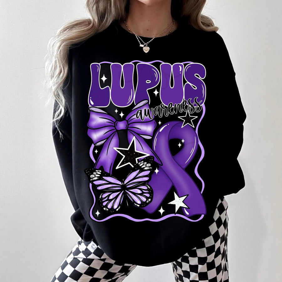 Lupus Awareness Graphic Tee – Support & Advocacy Shirt – Unisex DTF Print – Kids & Adult Sizes - Pretty Petty Co