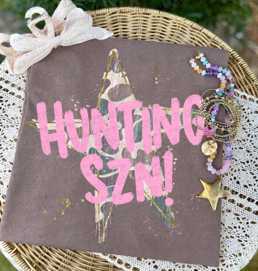 Hunting SZN Graphic Tee | Country Girl Camo Shirt