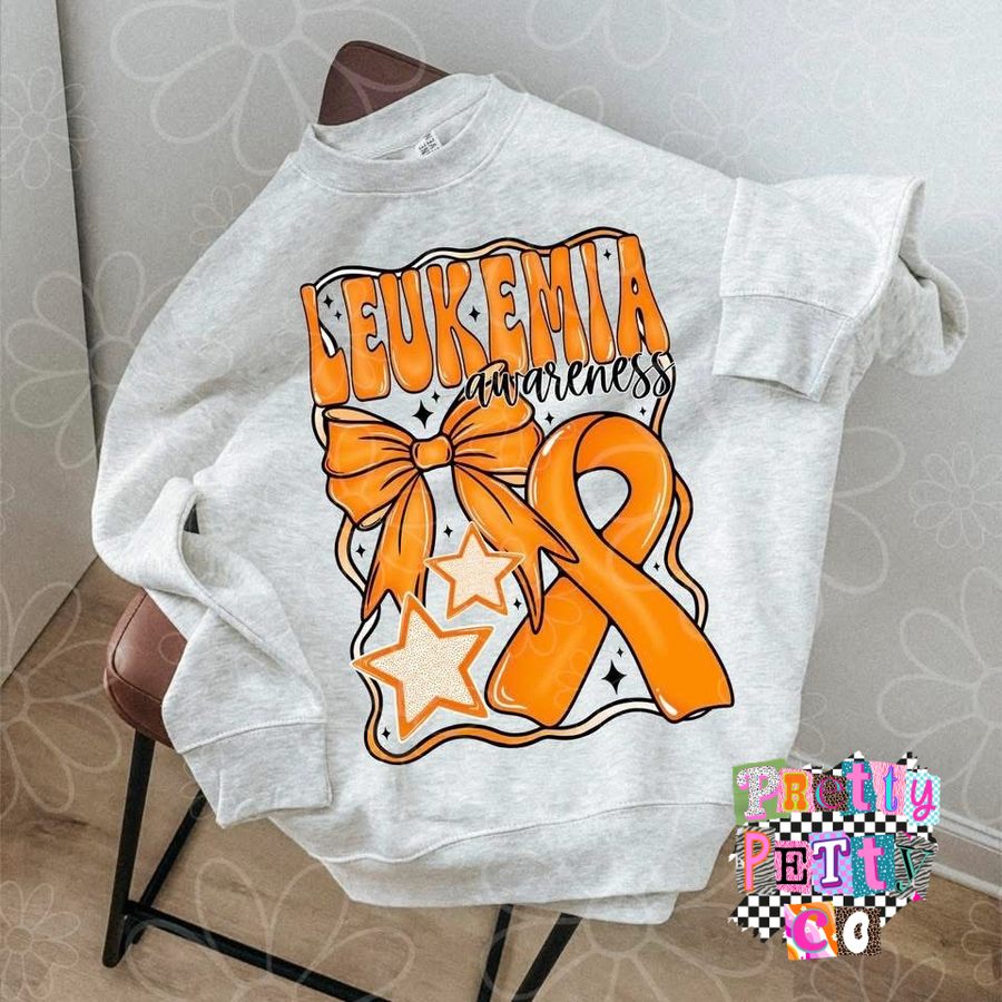 Leukemia Awareness Tee | Blood Cancer Support Shirt | Fighter & Survivor Tee - Pretty Petty Co