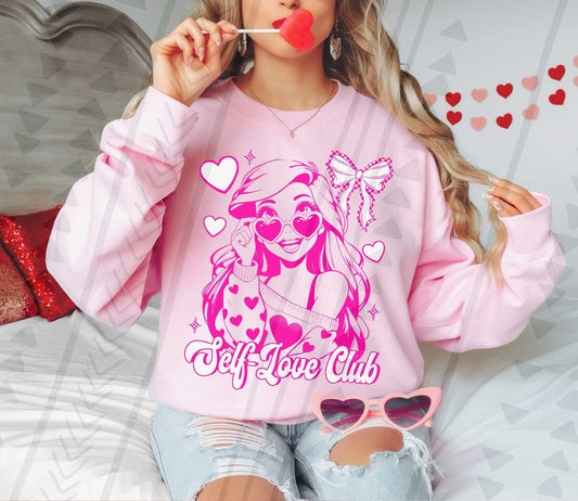 Princesses Say Self Love Club Gildan Graphic Tee – Empowerment & Positive Vibes