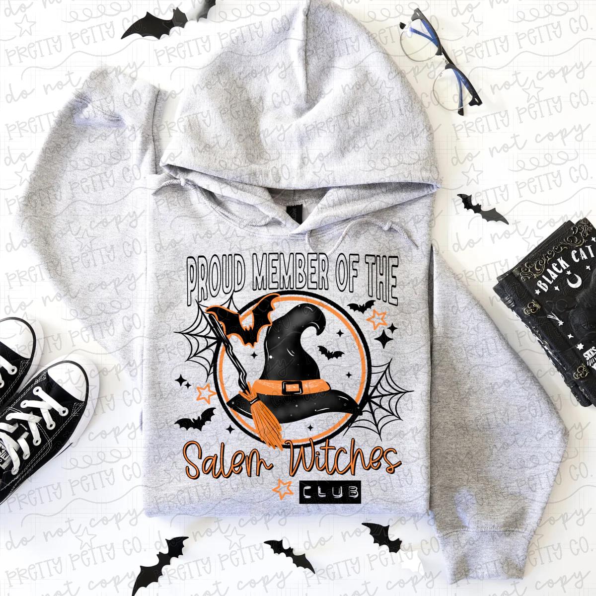 Proud Member of the Salem Witches Club Graphic Tee | Witchy Halloween Shirt | Spooky Season Women’s Tee