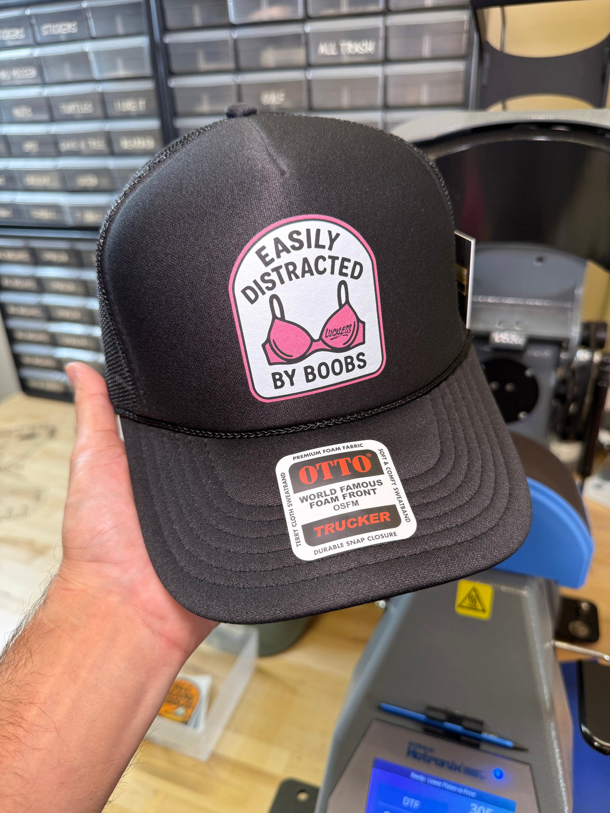 Easily Distracted Trucker Hat - Pretty Petty Co