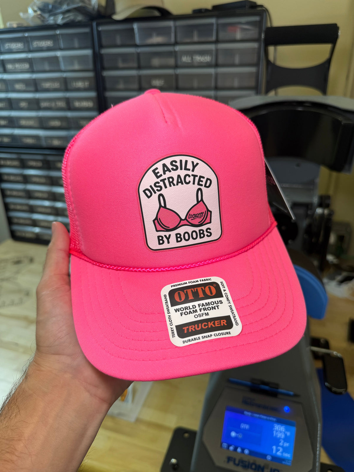 Easily Distracted Trucker Hat - Pretty Petty Co