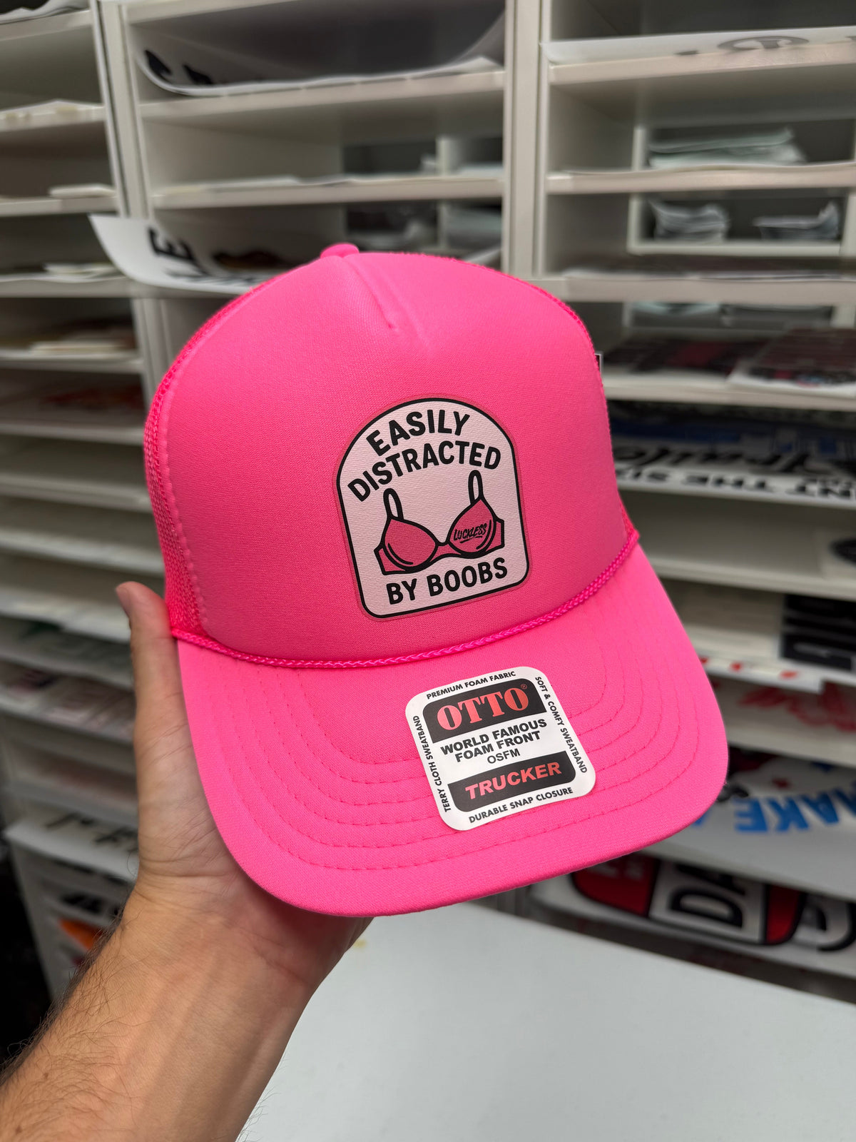 Easily Distracted Trucker Hat - Pretty Petty Co