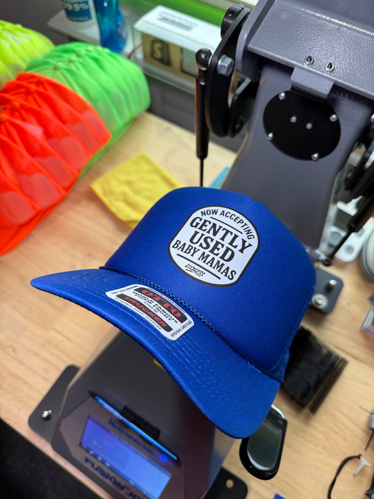 Now Accepting Gently Used Baby Mamas Trucker Hat - Pretty Petty Co