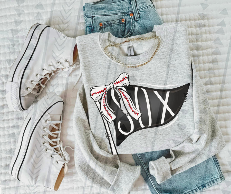 Baseball Team Pennant Flag Graphic Tee | Retro Game Day Shirt | Ballpark Aesthetic - Pretty Petty Co