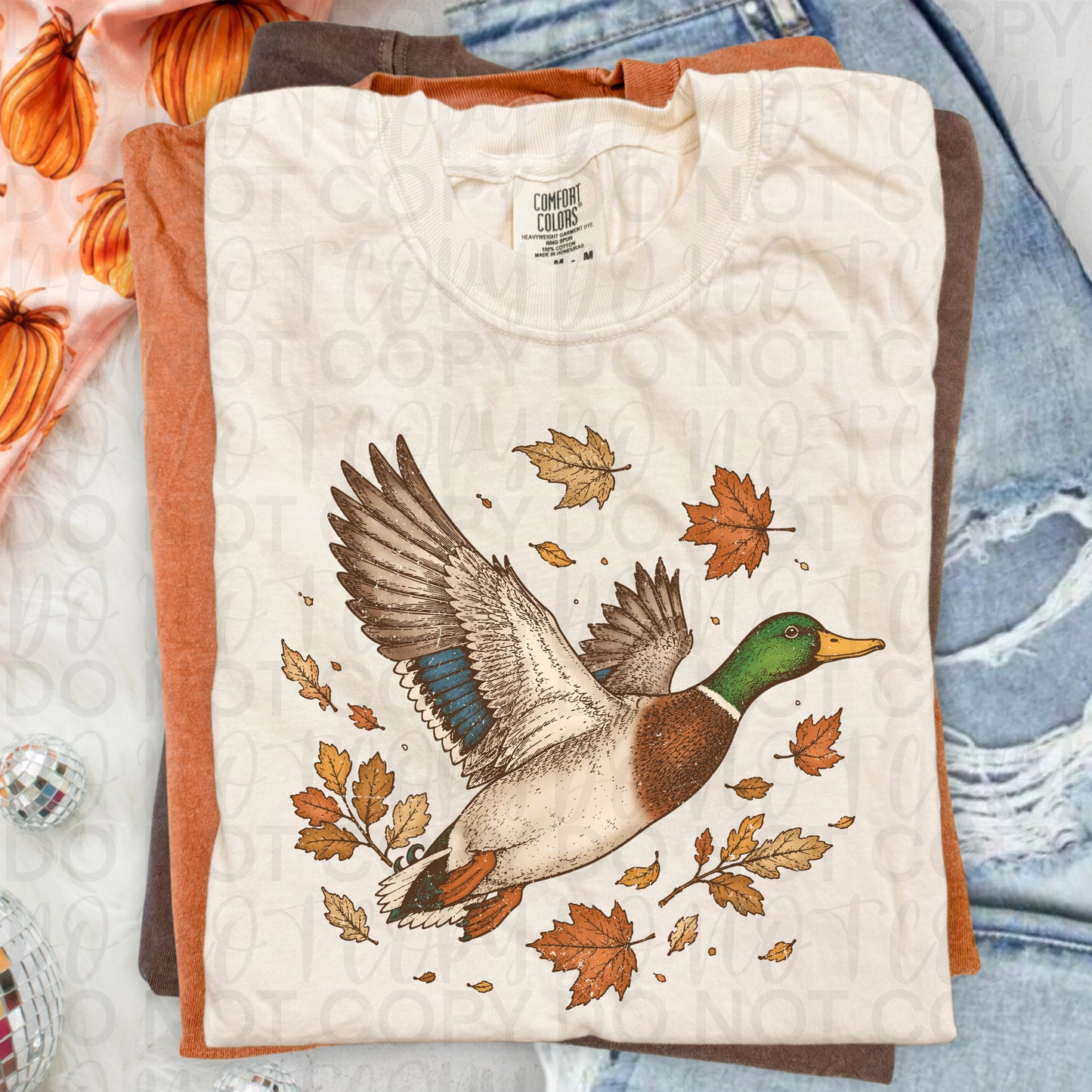 Flying Mallard Duck Shirt | Waterfowl Hunter Graphic Tee | Duck Hunting Apparel