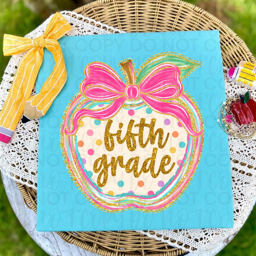 Fifth Grade Back to School Shirt | First Day of Fifth Grade Teacher & Student Tee