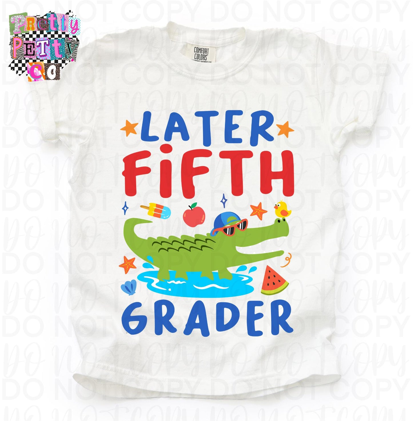 Later Gator Cute Alligator Graphic Tee, Back to School Boys Shirt, Fun Classroom Outfit, Comfort Colors, Youth Sizing
