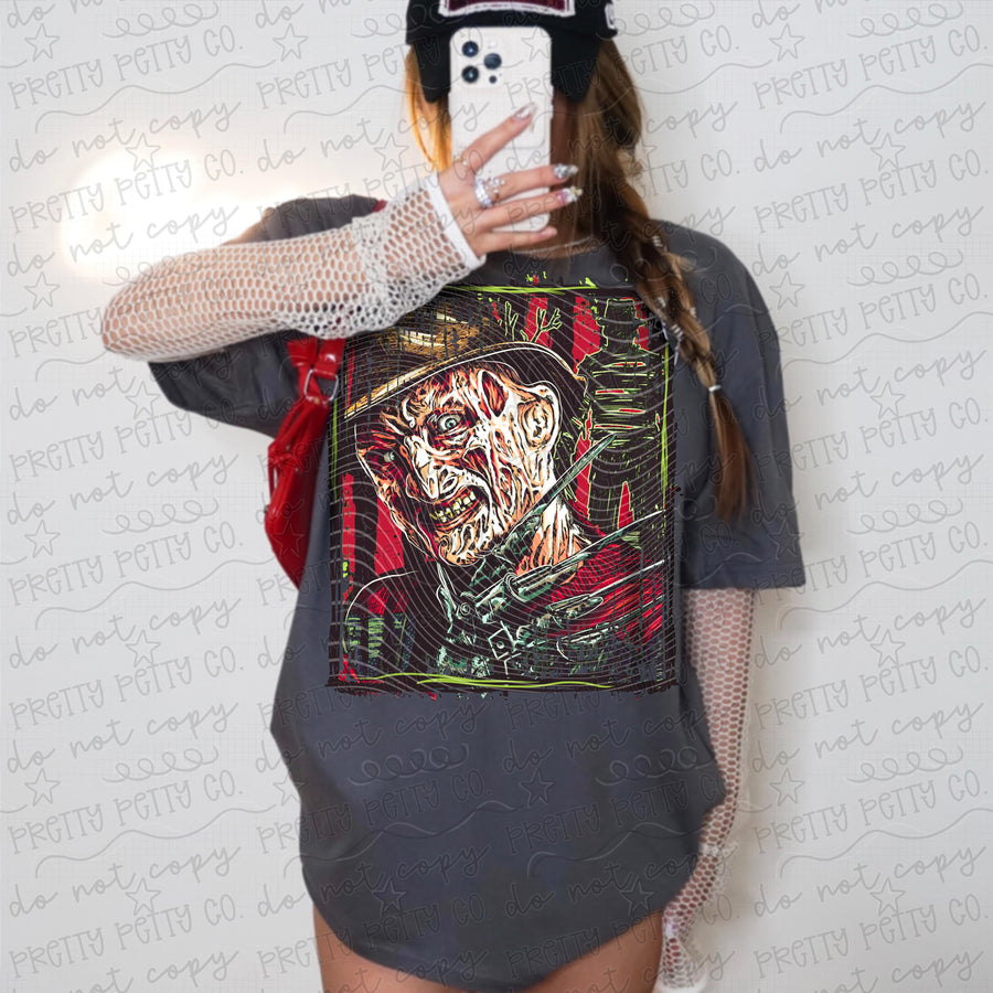 Slasher Horror Shirt | Retro Horror Movie Graphic Tee | Vintage Halloween Shirt | Spooky Season Apparel | Horror Fan Gift