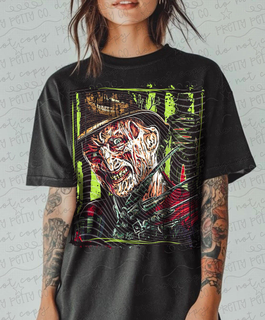 Slasher Horror Shirt | Retro Horror Movie Graphic Tee | Vintage Halloween Shirt | Spooky Season Apparel | Horror Fan Gift