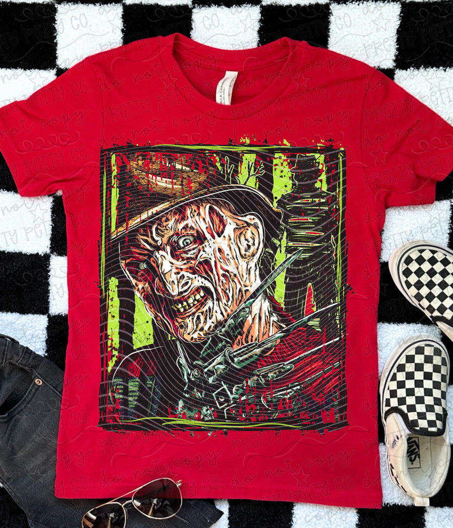 Slasher Horror Shirt | Retro Horror Movie Graphic Tee | Vintage Halloween Shirt | Spooky Season Apparel | Horror Fan Gift