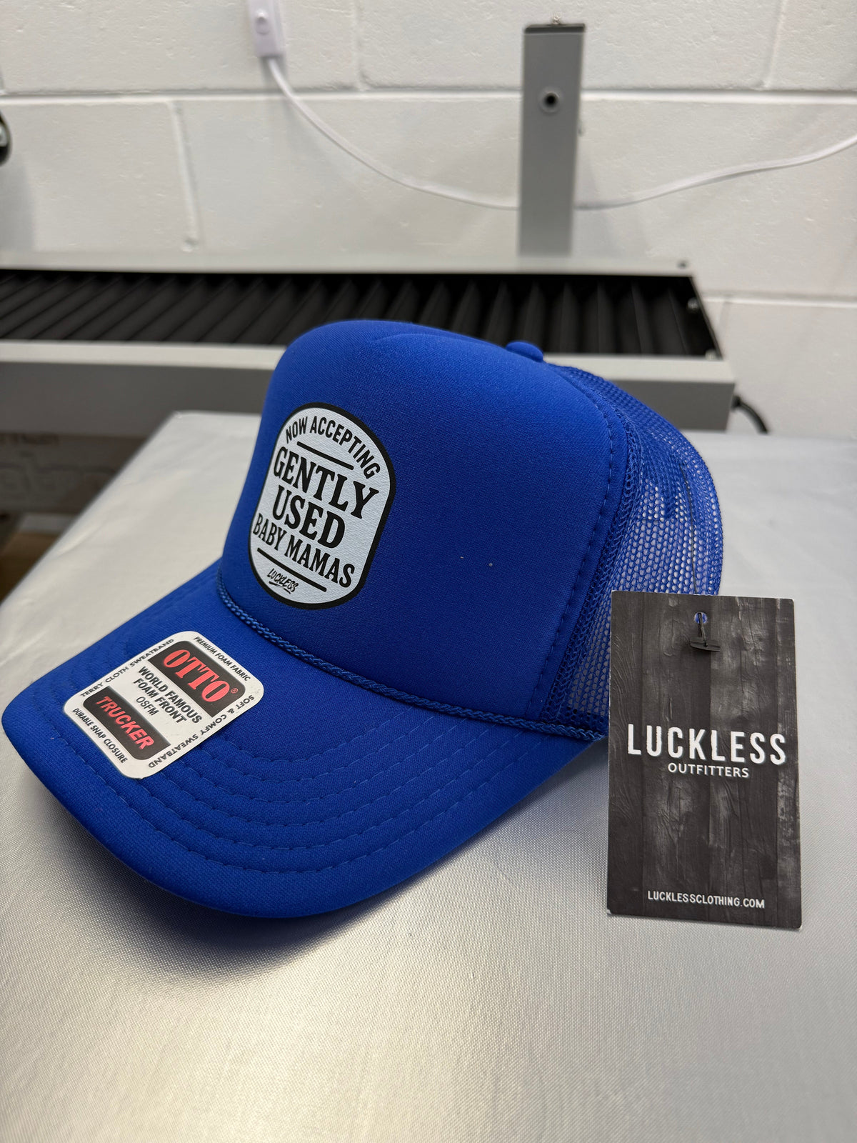 Now Accepting Gently Used Baby Mamas Trucker Hat - Pretty Petty Co