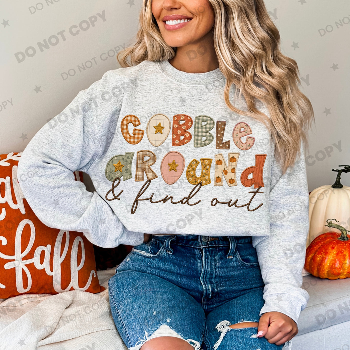 Gobble Around and Find Out Thanksgiving Graphic Tee – Funny Turkey Shirt