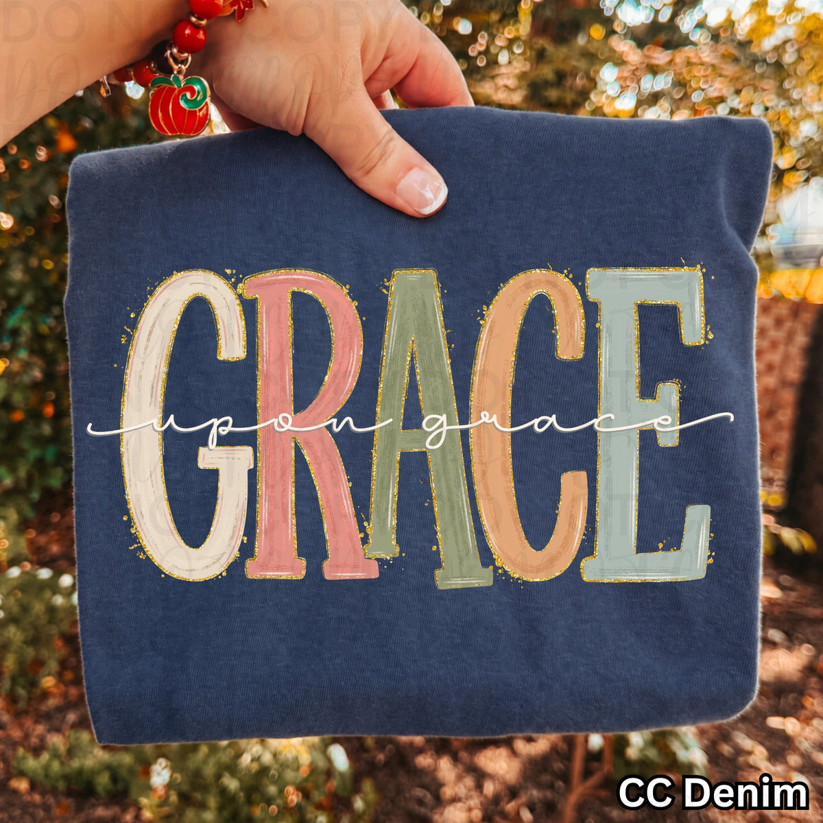 Grace Upon Grace Christian Comfort Colors Shirt