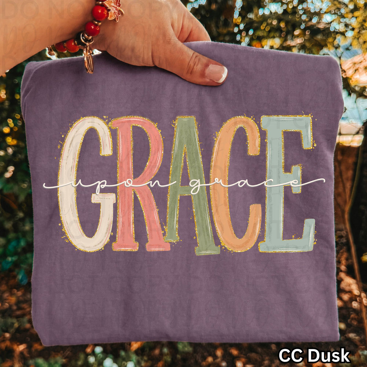 Grace Upon Grace Christian Comfort Colors Shirt
